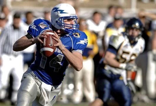 Man playing football