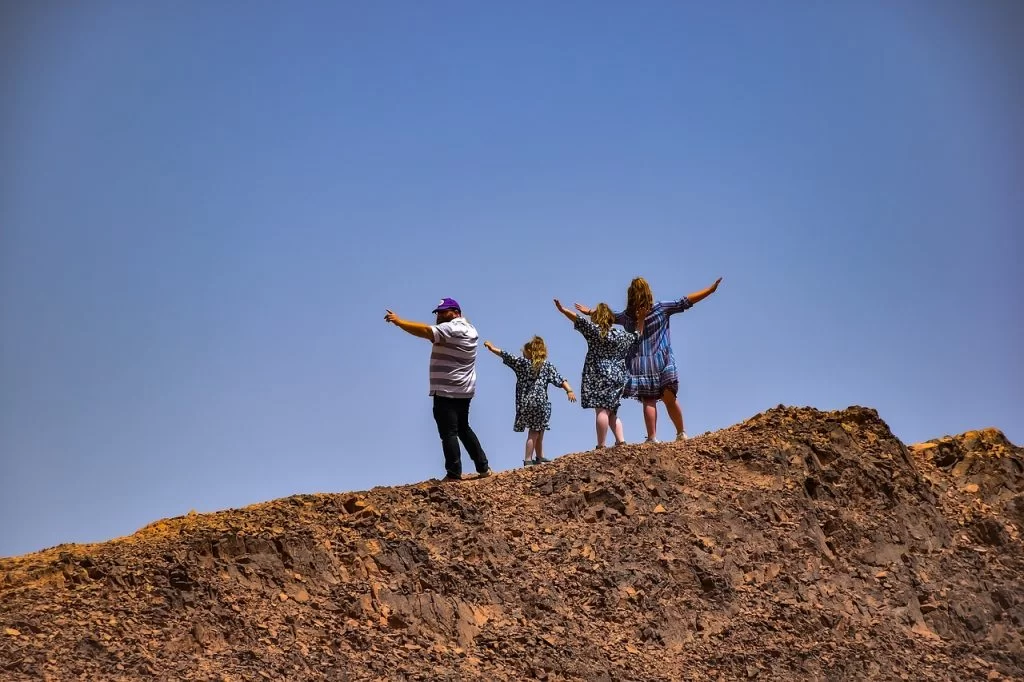 Group of four people