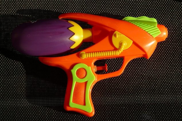 Colorful water gun