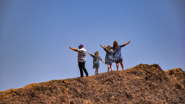 Group of four people