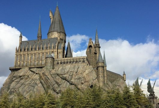 Hogwarts from the Harry Potter series