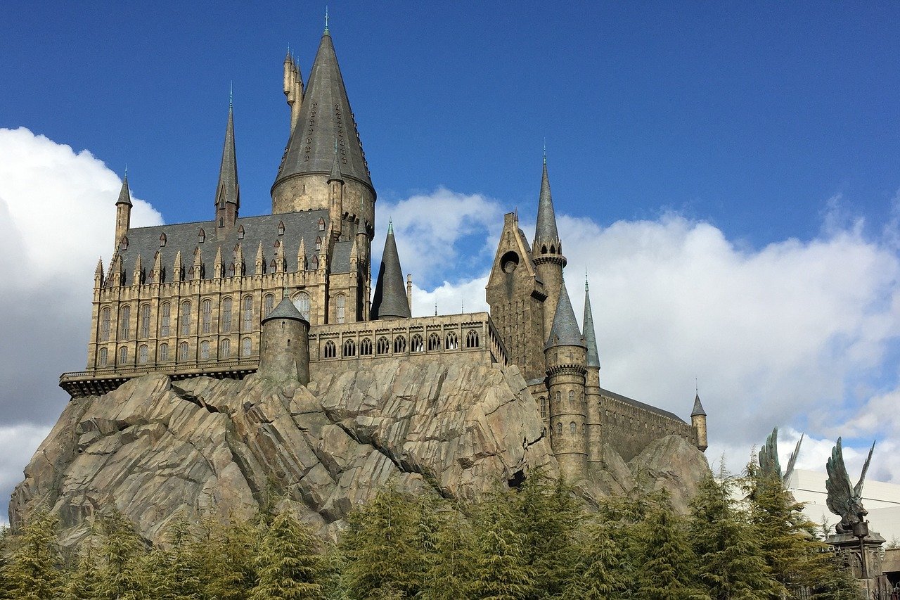 Hogwarts from the Harry Potter series