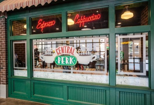 Central Perk, the cafe from the TV series Friends